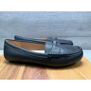 LifeStride Riviera Black Womens Shoes Size 8 W Flats